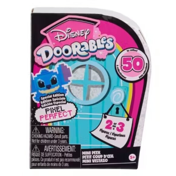 Disney DOORABLES Series 12 Pixel Perfect Brand NEW - Picture 1 of 12
